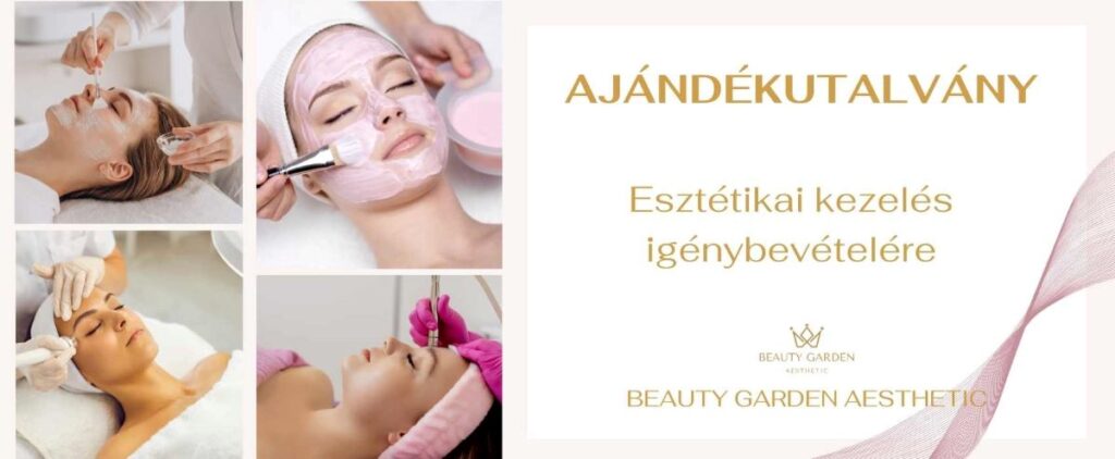 Beauty Garden Aesthetic ajándékutalvány kozmetika